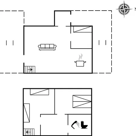 アパート Terje - 2-3km From The Sea By Interhome